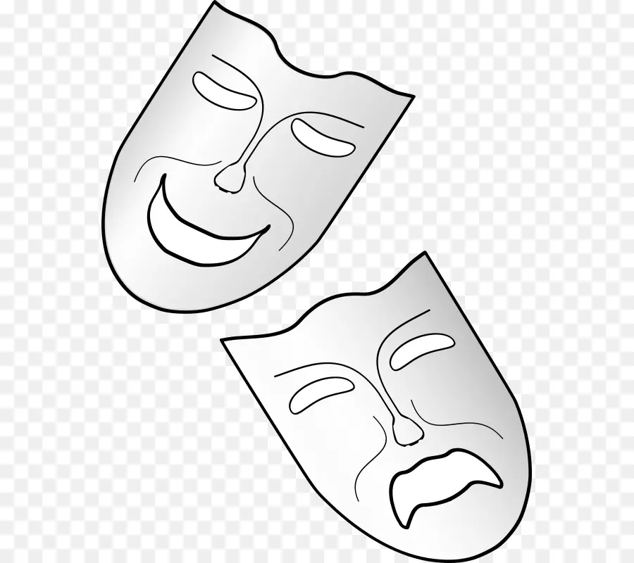 Máscaras De Teatro，Comédia PNG