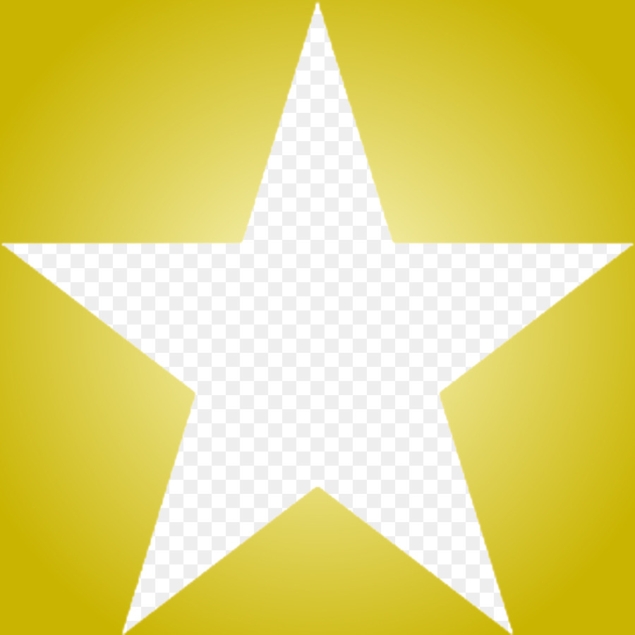 Estrela，Amarelo PNG