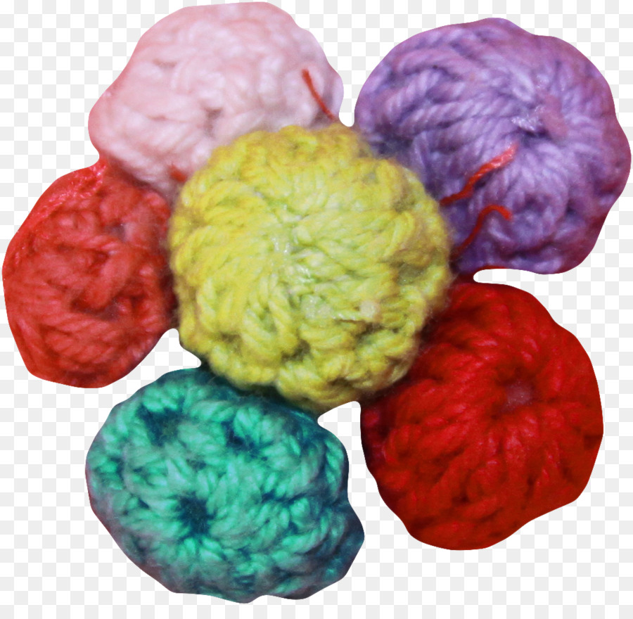 Bolas De Fios Coloridos，Tricô PNG