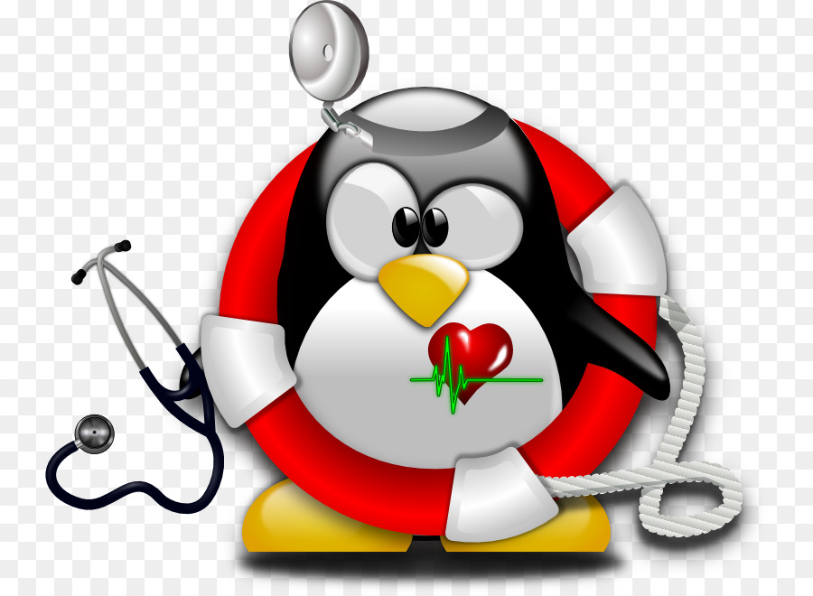 Médico Pinguim，Estetoscópio PNG