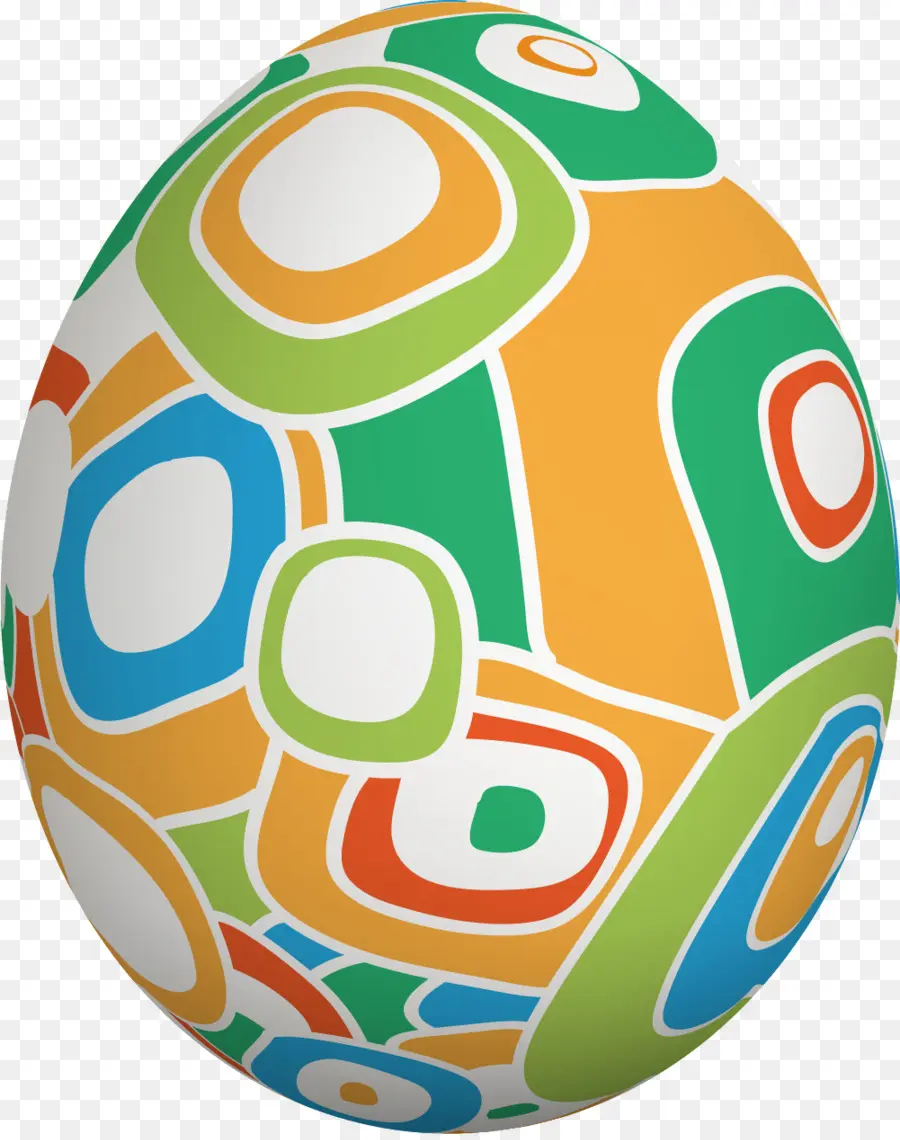 Ovo De Páscoa Colorido，Páscoa PNG