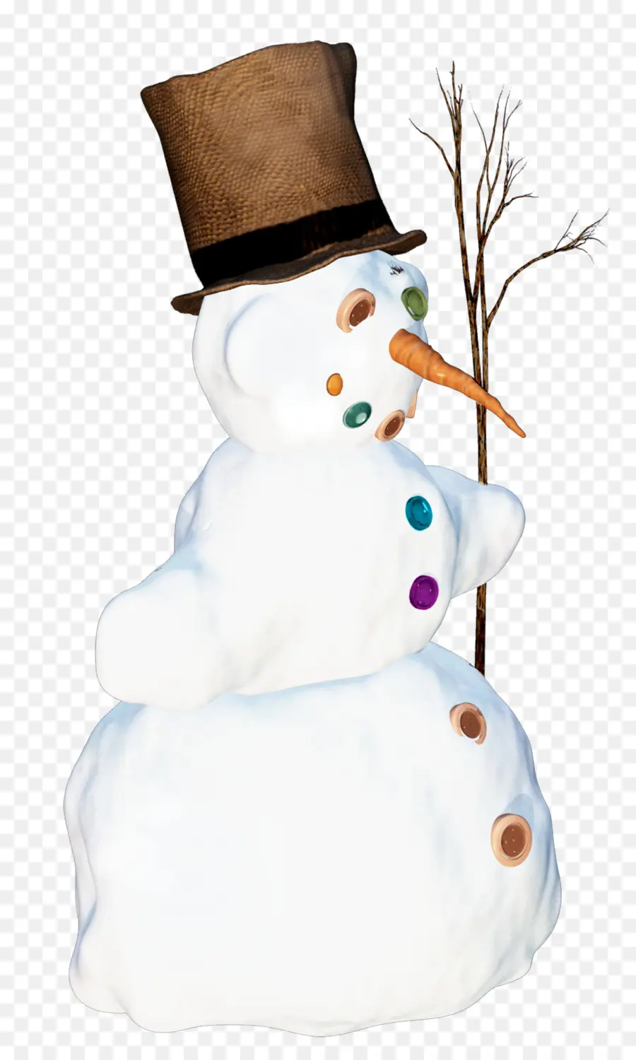 Boneco De Neve，Chapéu PNG