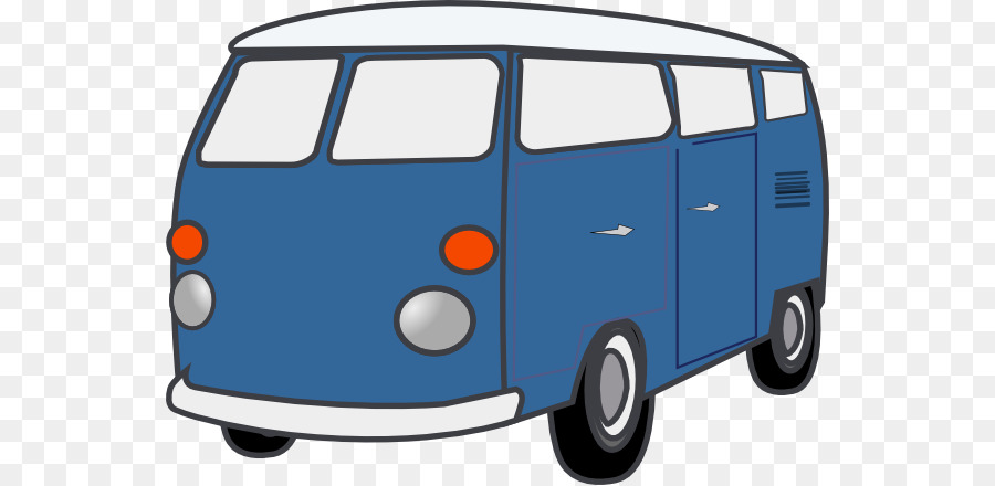 Van，Azul PNG