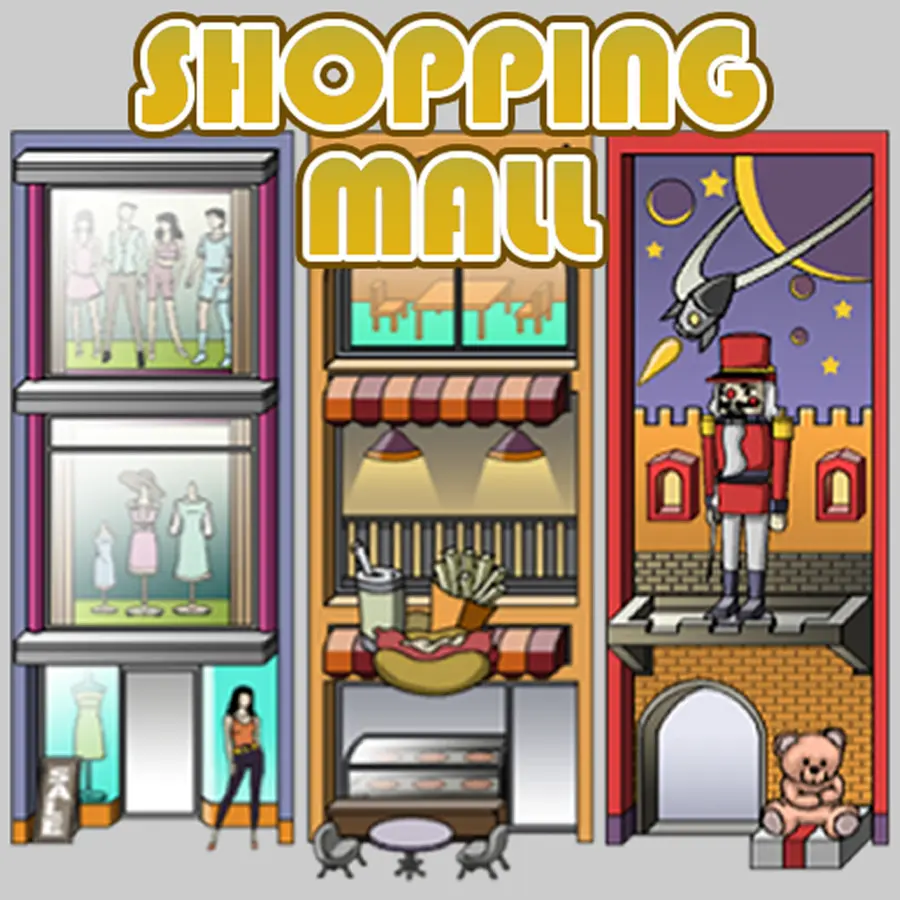 Shopping，Lojas PNG