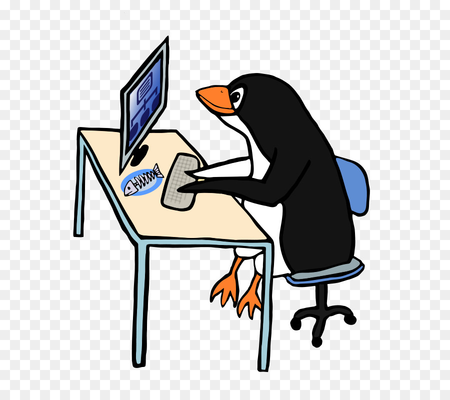 Penguin，Computador PNG