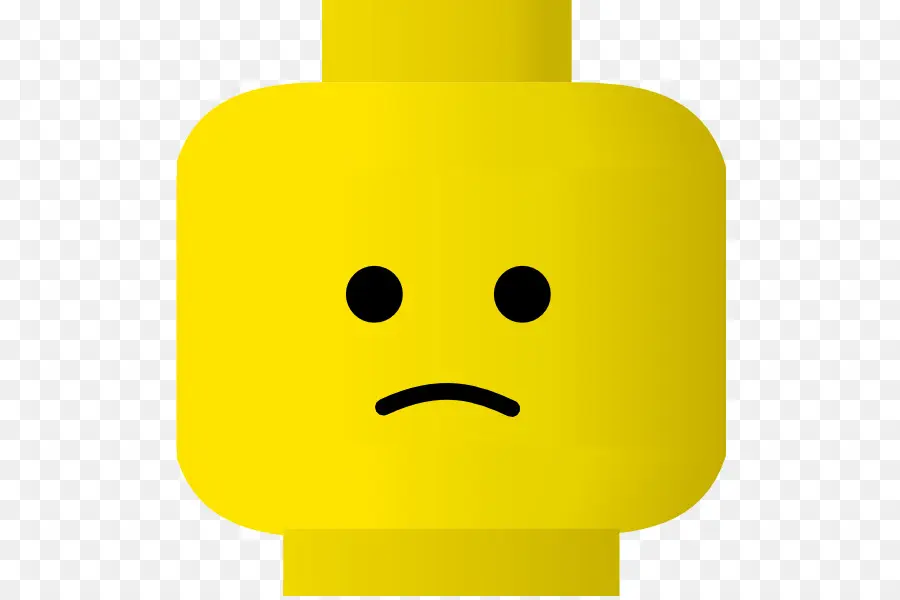 Cabeça De Lego，Amarelo PNG