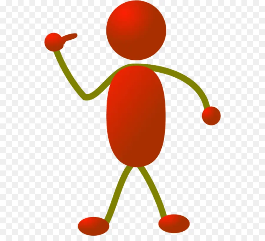 Boneco Vermelho，Desenho Animado PNG