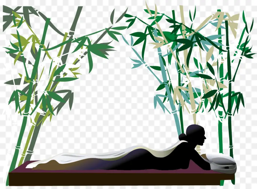 Massagem，Bambu PNG