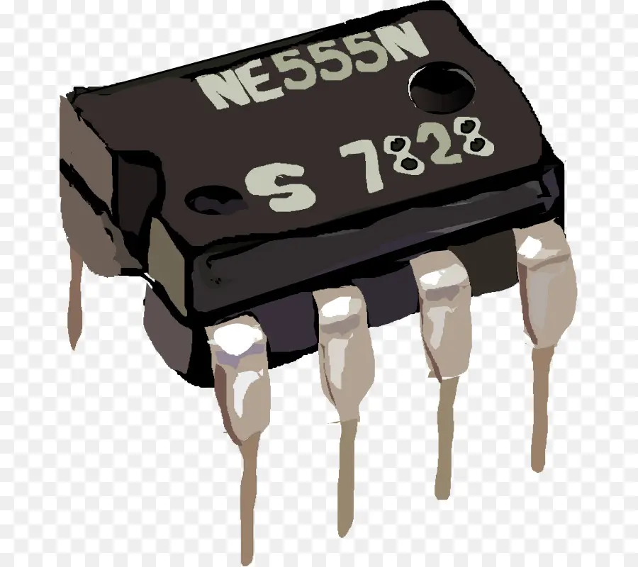 Microplaqueta Ne555n，Chip PNG