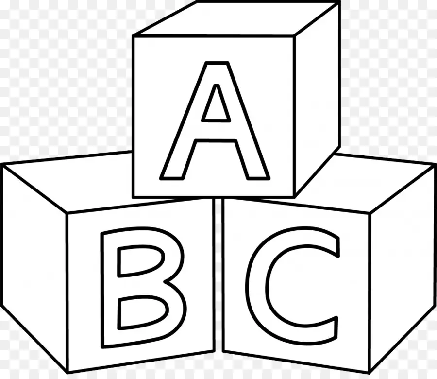 Blocos Abc，Alfabeto PNG