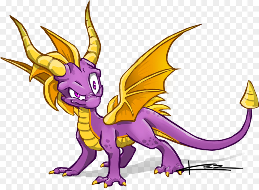 Dragão Roxo，Fantasia PNG