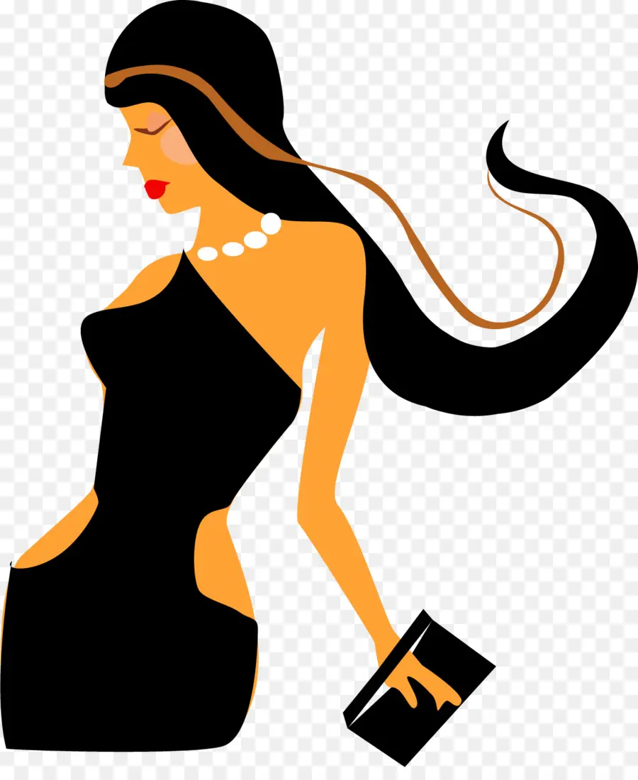 Mulher Elegante，Vestir PNG