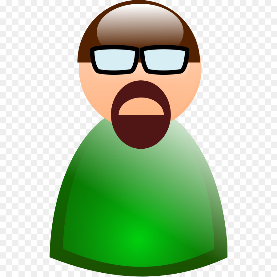 Avatar Com óculos，Pessoa PNG