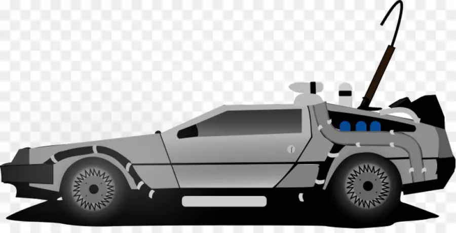 Marty Mcfly，Delorean Dmc12 PNG