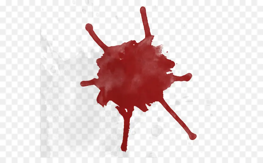 Respingos De Sangue Vermelho，Mancha PNG