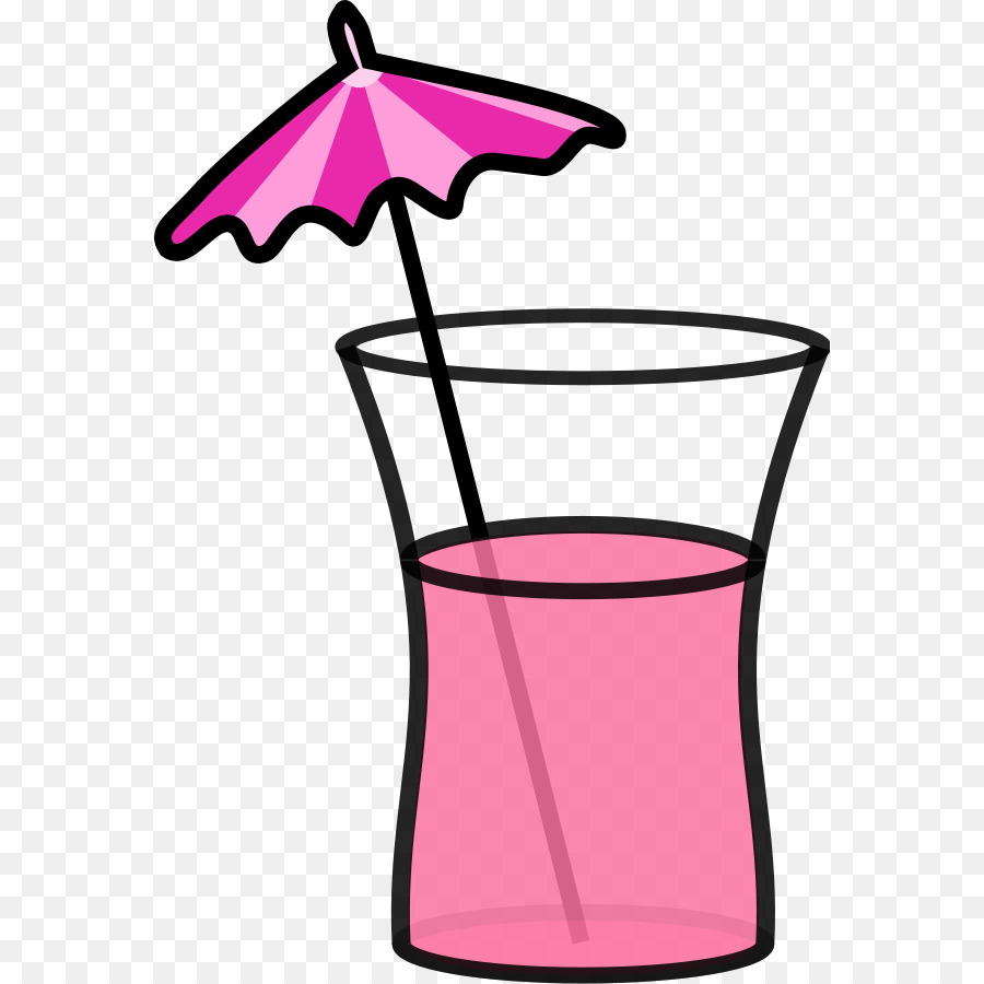 Bebida Rosa，Guarda Chuva PNG