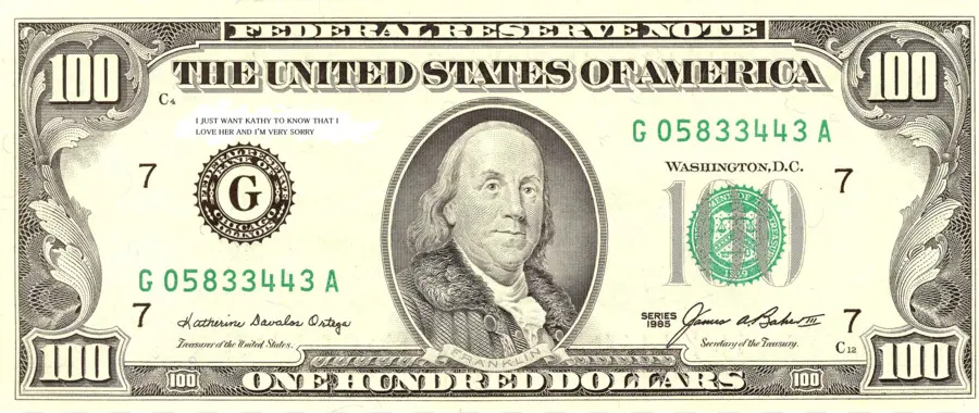 Estados Unidos Bill Hundreddollar，Dólares Dos Estados Unidos PNG