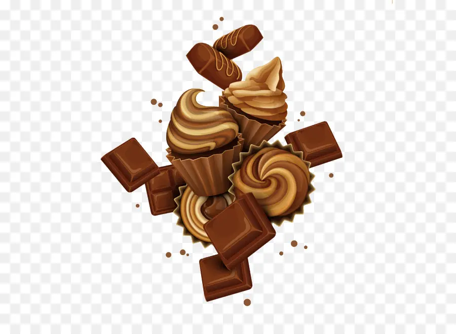 Chocolate，Doces PNG