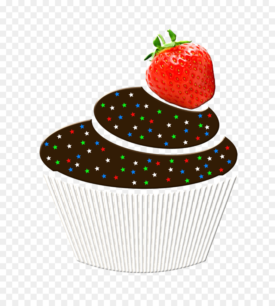 Morango，Muffin PNG