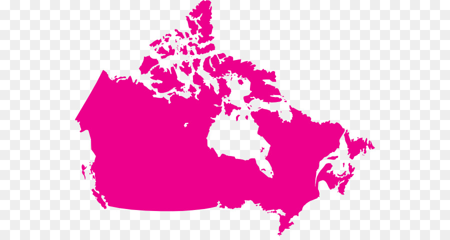 Mapa Do Canadá，País PNG