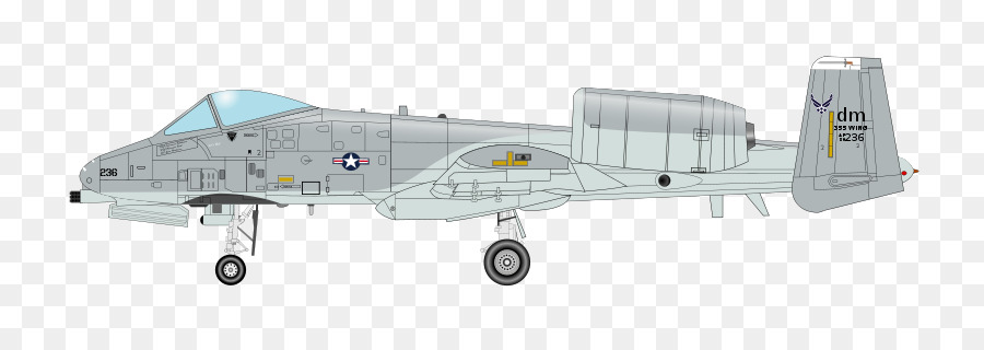 Fairchild República A10 Thunderbolt Ii，De Avião PNG