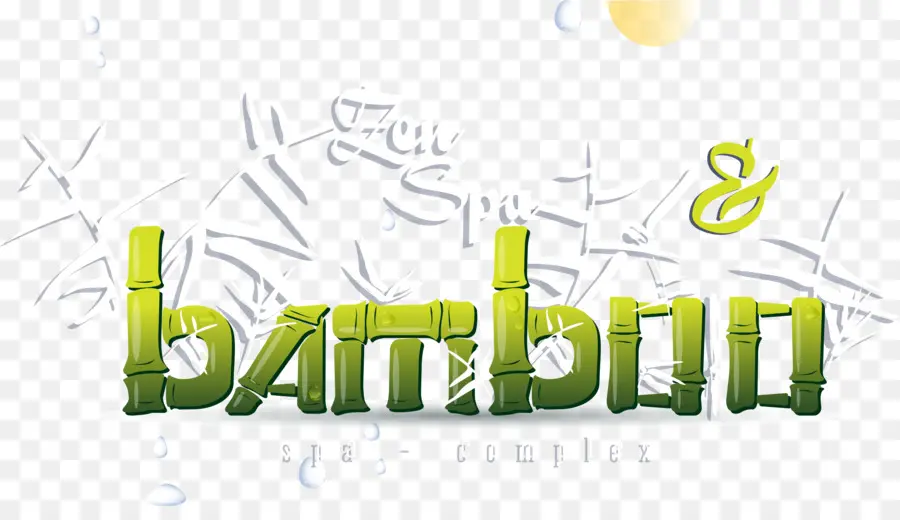 Texto De Bambu，Spa PNG