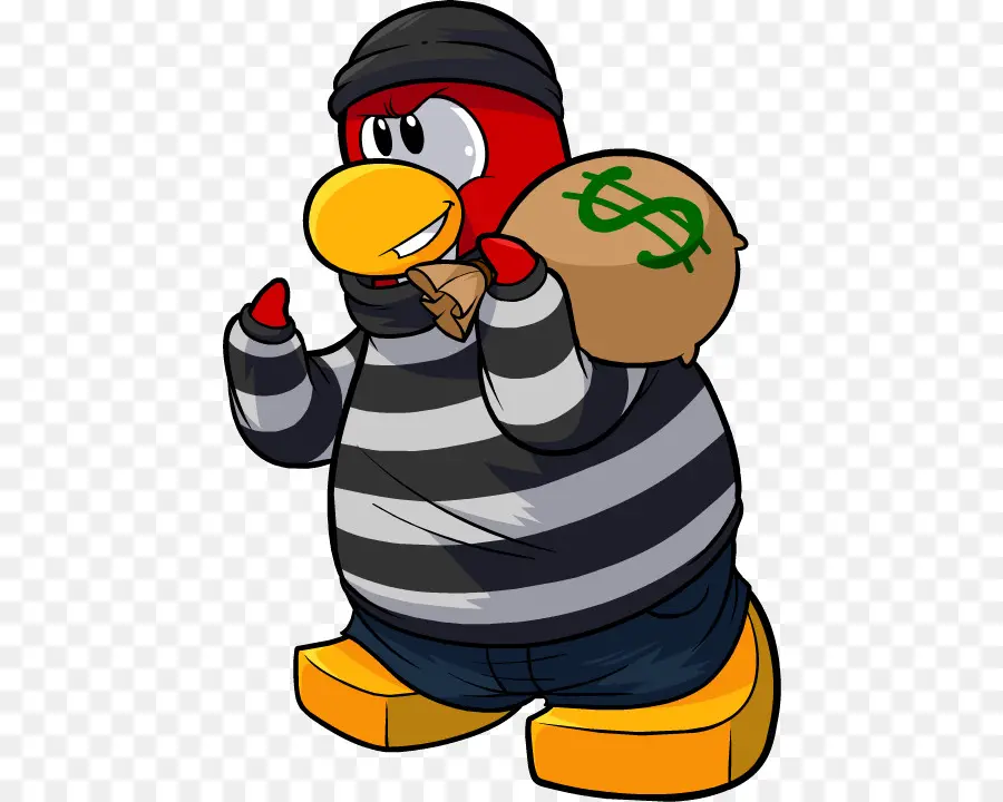 O Club Penguin，Roubo PNG