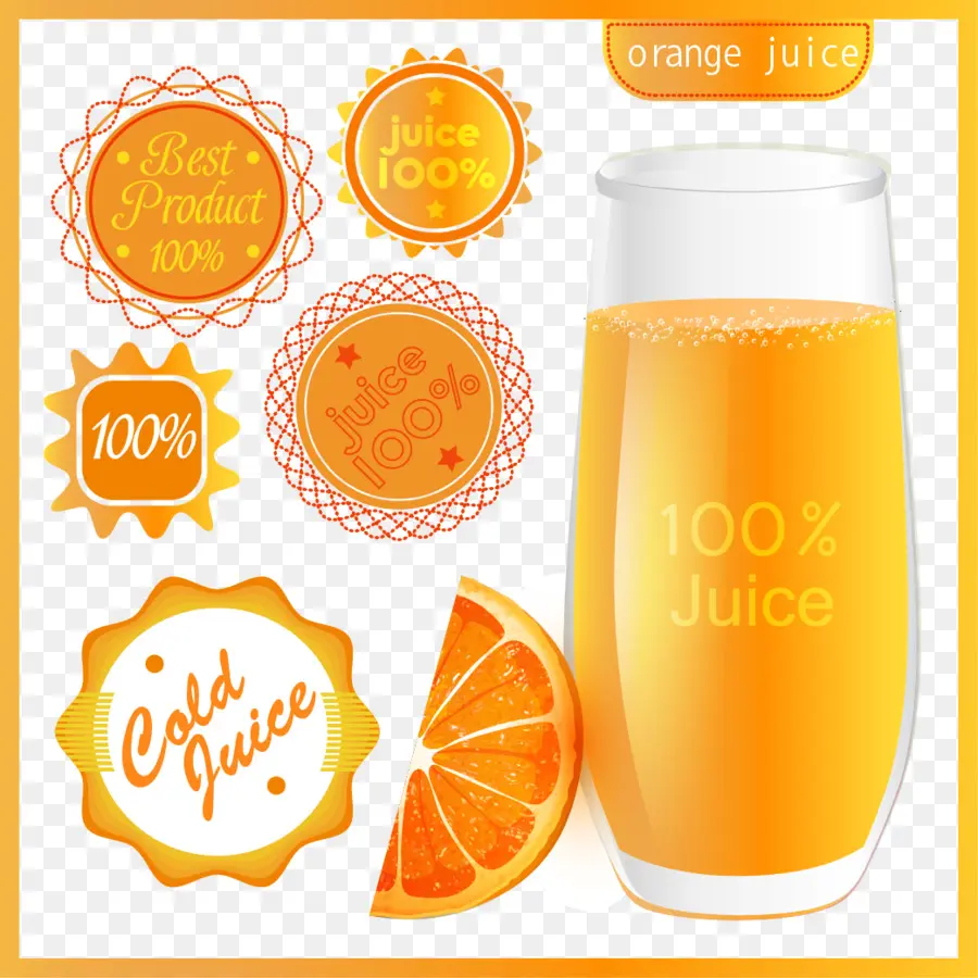 Suco De Laranja，Vidro PNG