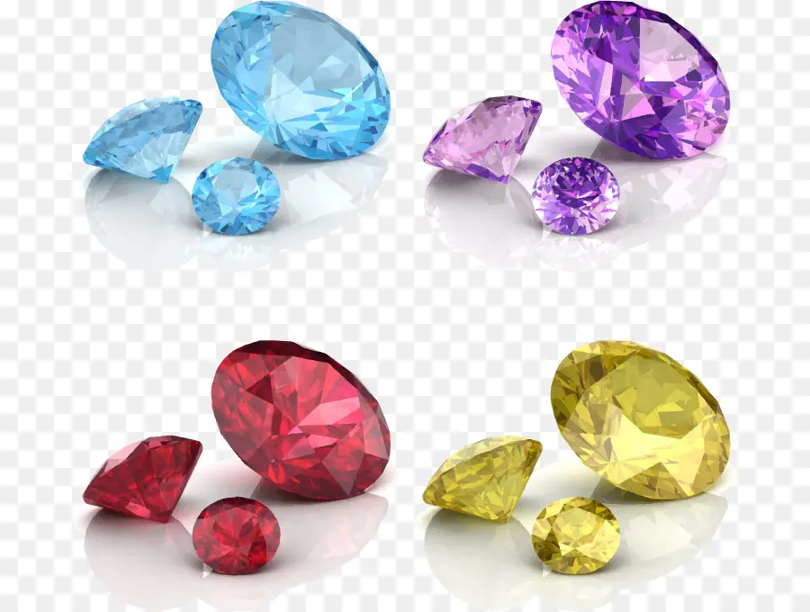 Diamante，Diamante Cor PNG