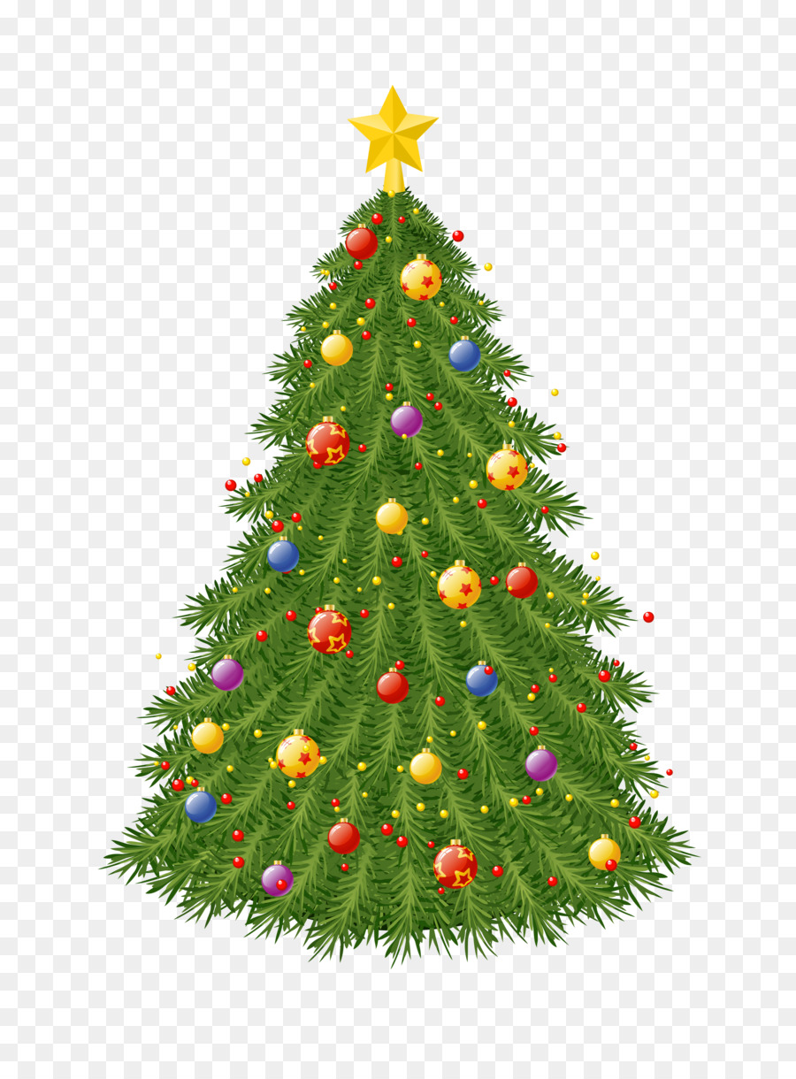 Árvore De Natal，Decorações PNG