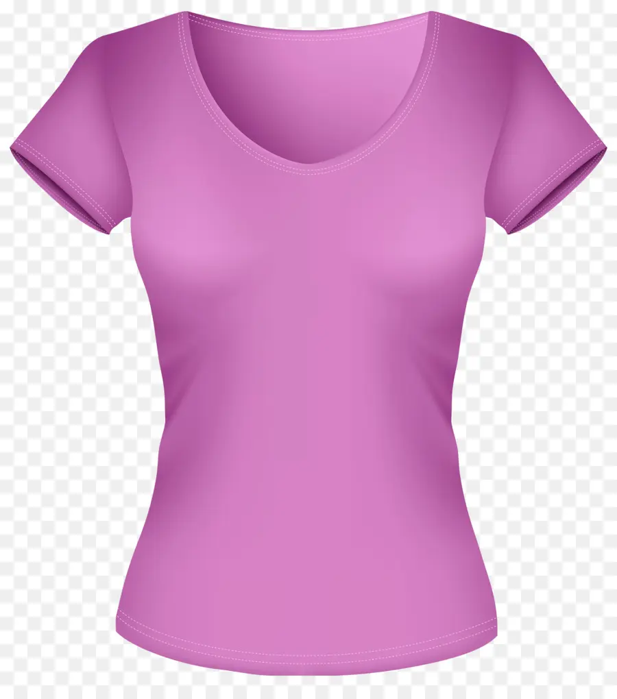 Camiseta Rosa，Vestuário PNG