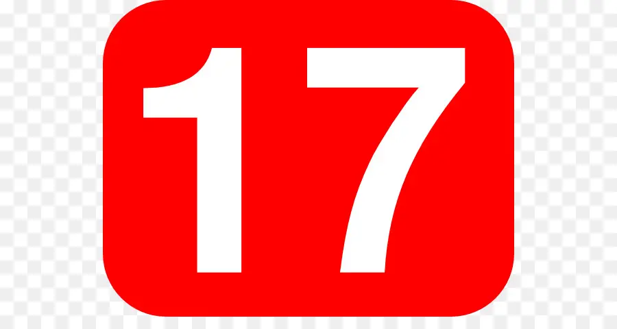 Número 17，Número PNG