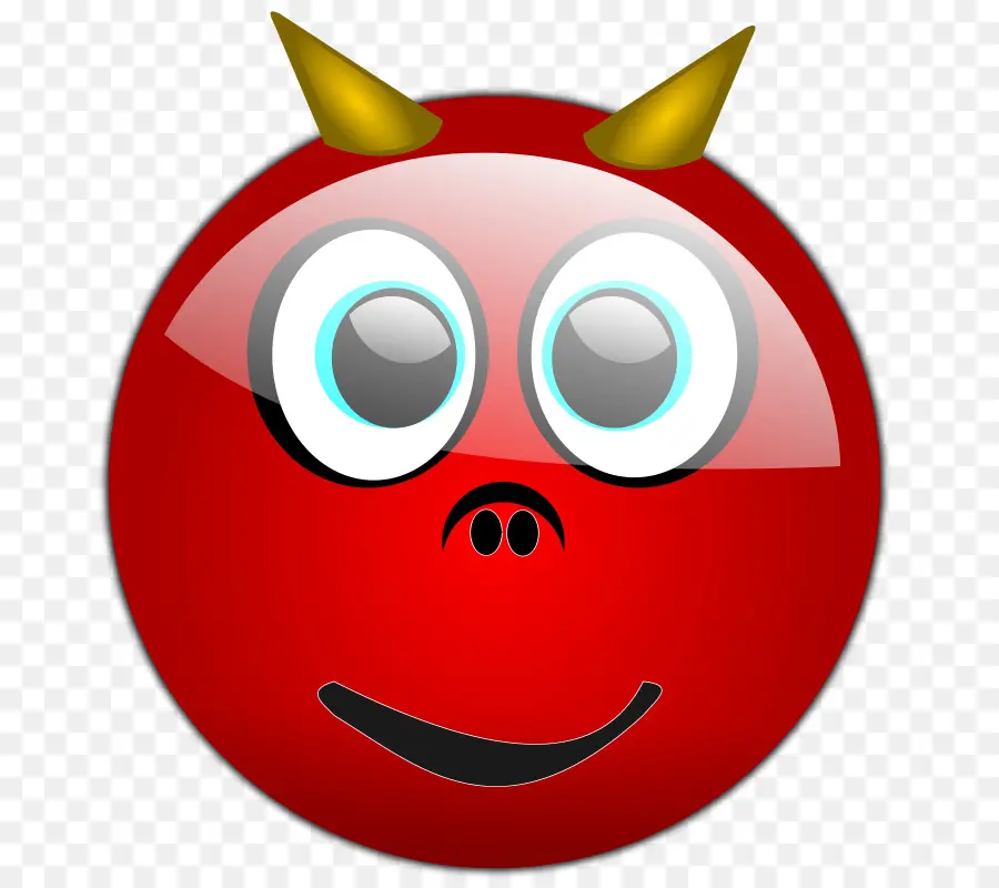 Emoji Do Diabo，Vermelho PNG