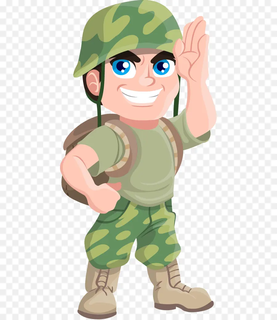 Soldado，Cartoon PNG