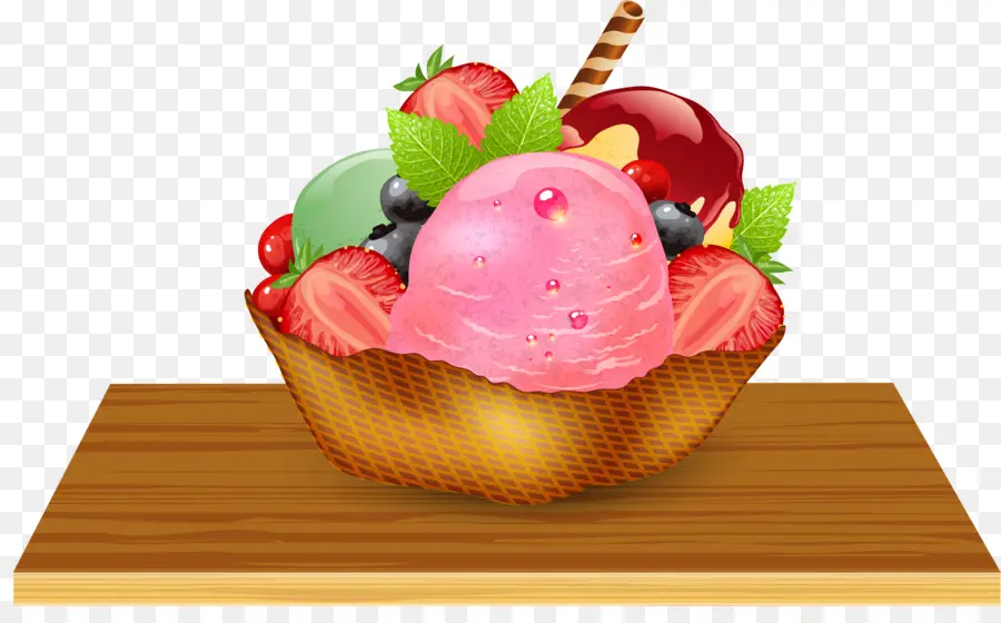 Sorvete，Sundae PNG