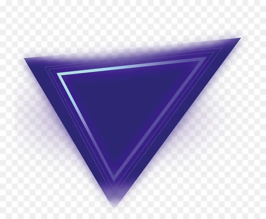 Triângulo Roxo，Geométrico PNG