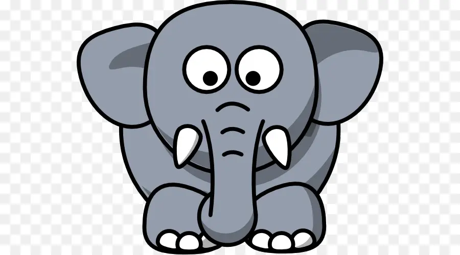 Elefante，Desenho Animado PNG