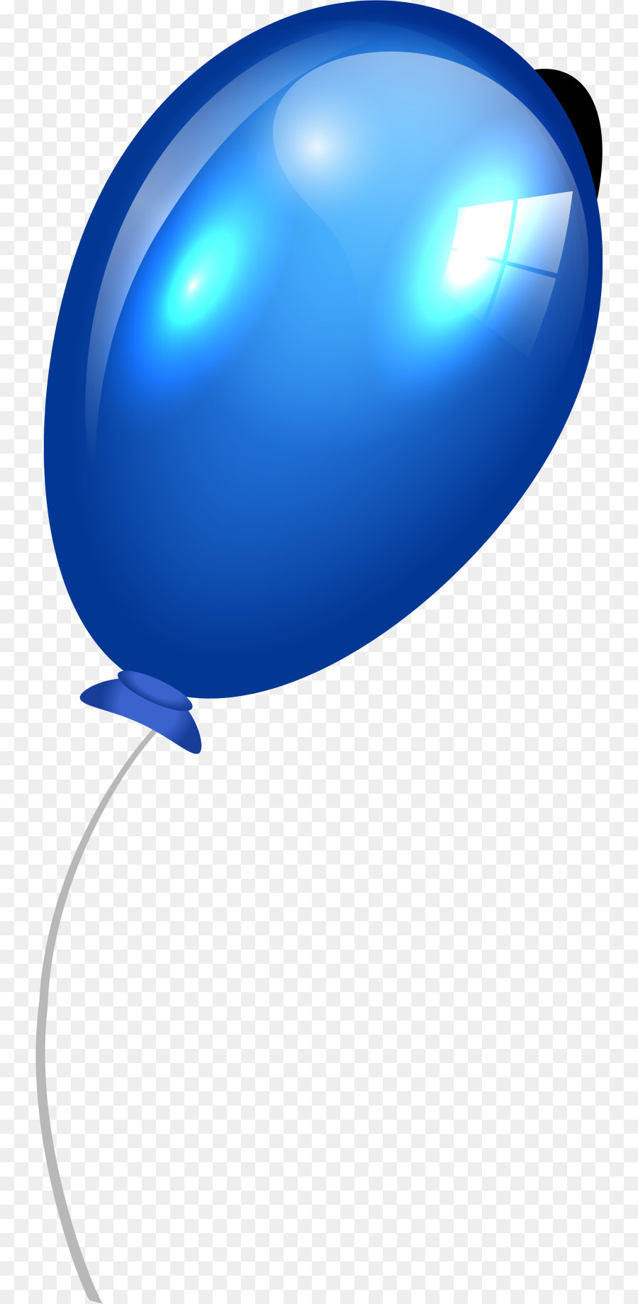 Azul，Balão PNG