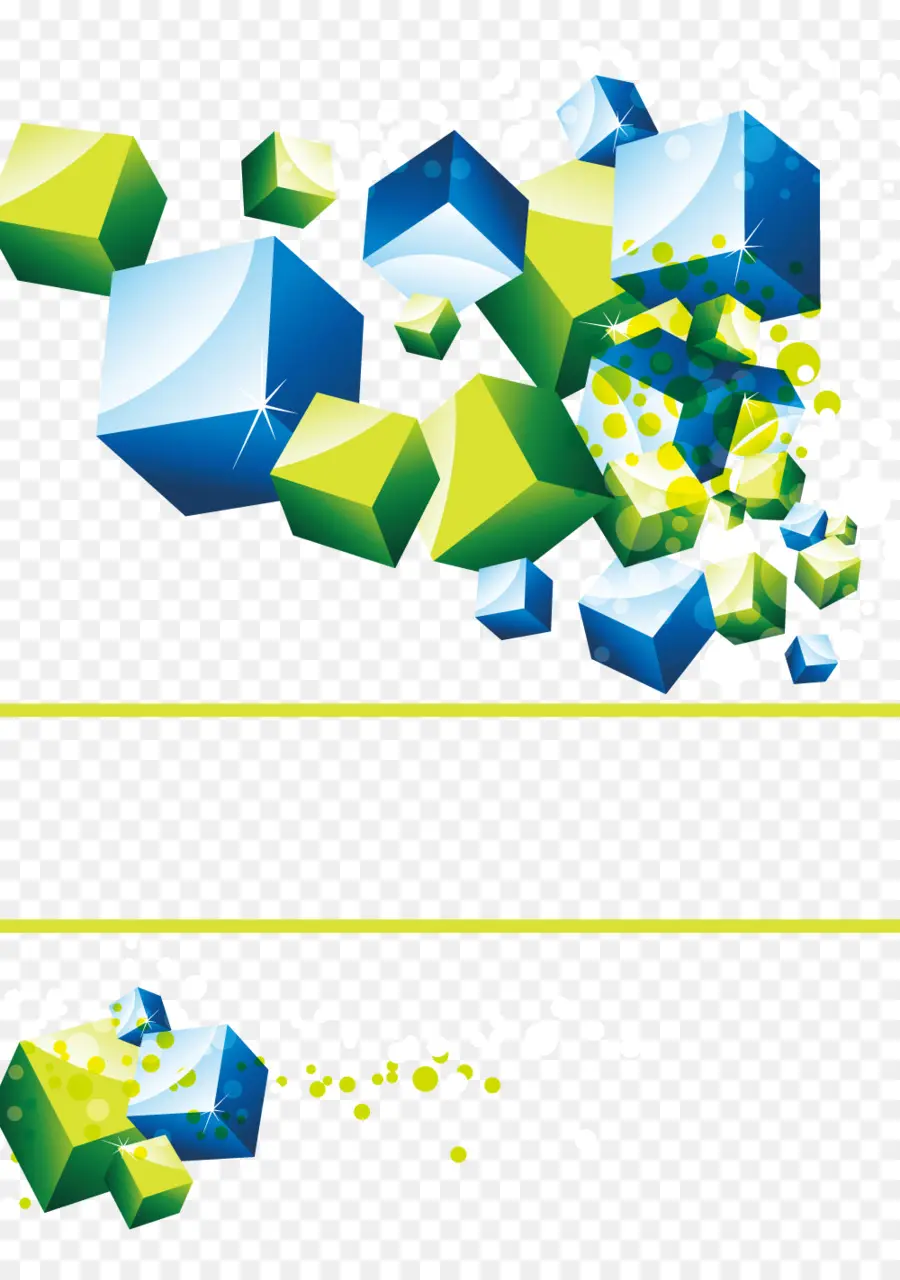 Cubos 3d，Blocos PNG