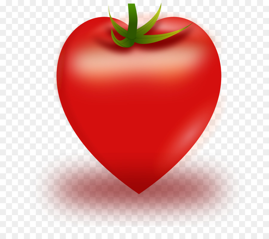 Tomate Em Formato De Coração，Vermelho PNG