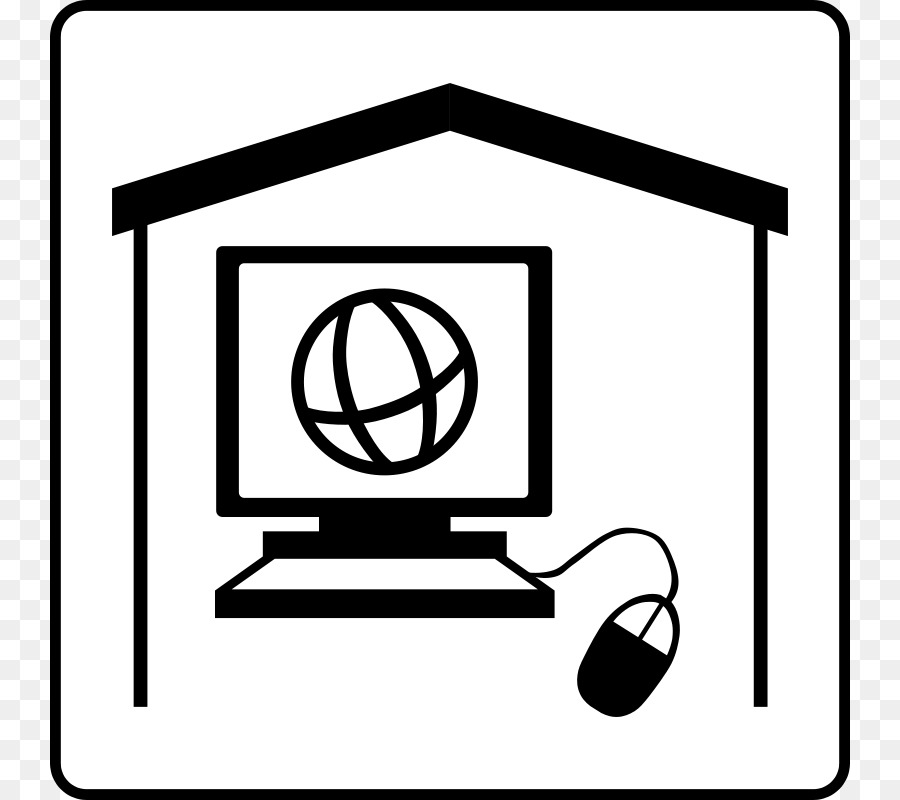 Computador Com Globo，Internet PNG