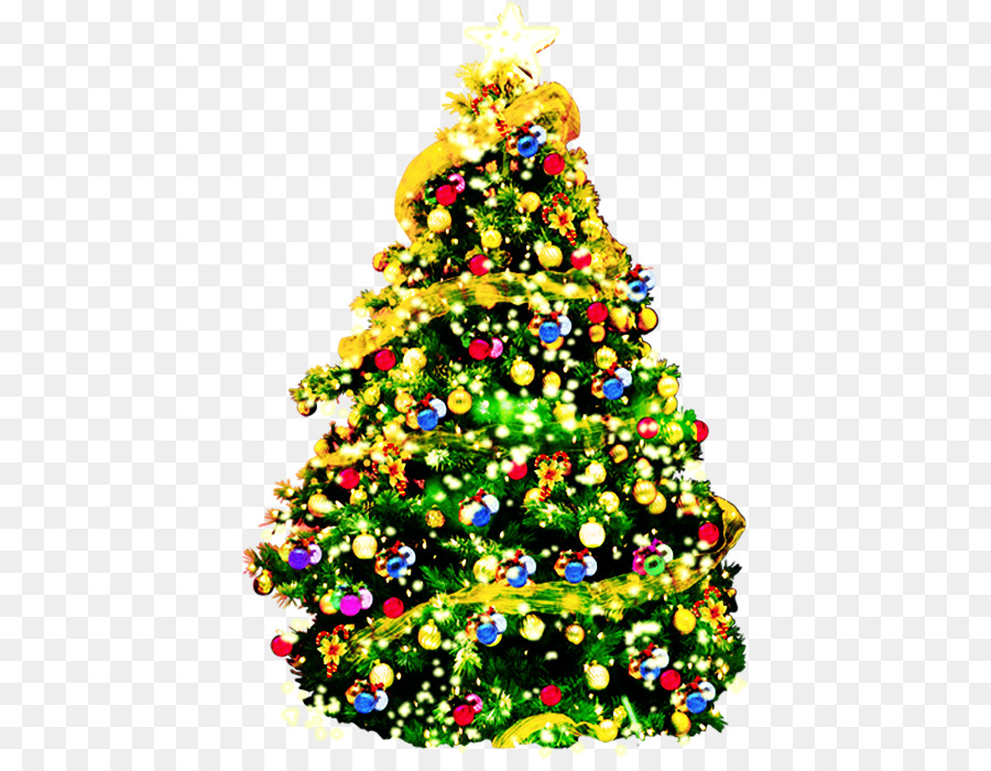 Árvore De Natal，Decorações PNG