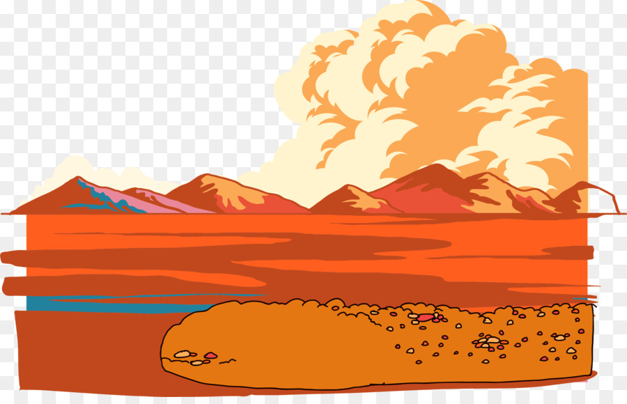 Desenho，Deserto PNG