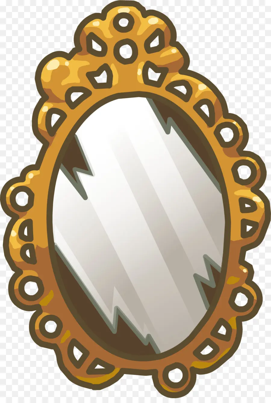 Espelho Ornamentado，Espelho PNG