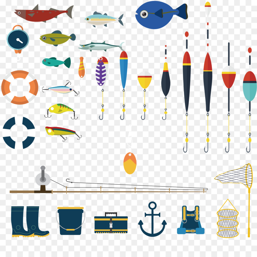 Equipamento De Pesca，Peixe PNG