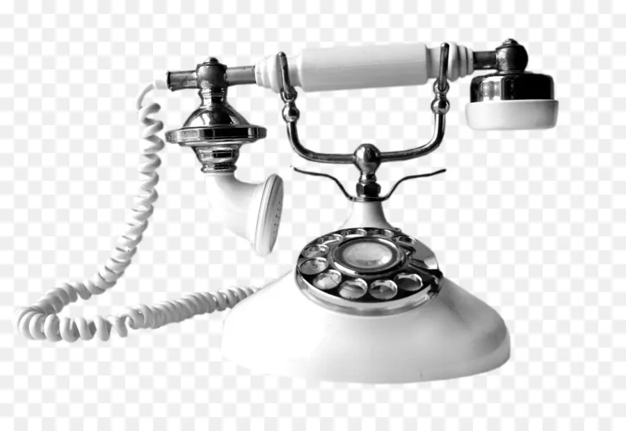 Telefone Vintage Preto，Retrô PNG