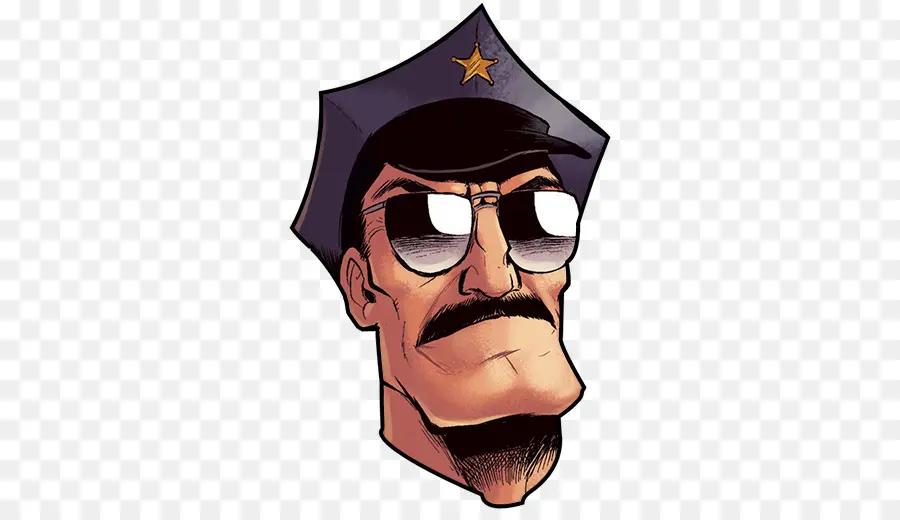 Policial De Desenho Animado，Oficial PNG