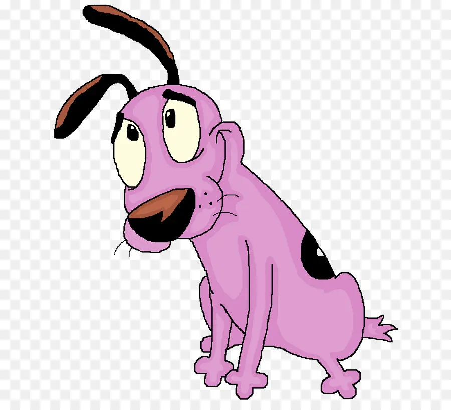 Cachorro Roxo，Desenho Animado PNG