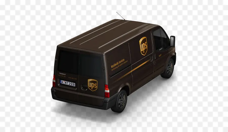 Van Marrom，Ups PNG