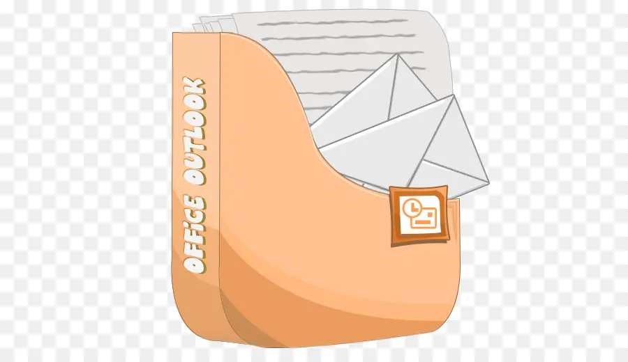 Pasta Do Outlook，E Mail PNG